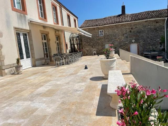 הוילה Mazieres-en-Mauges Le Logis Cholet 49300 Lieu Exceptionnel En Famille Ou Amis מראה חיצוני תמונה